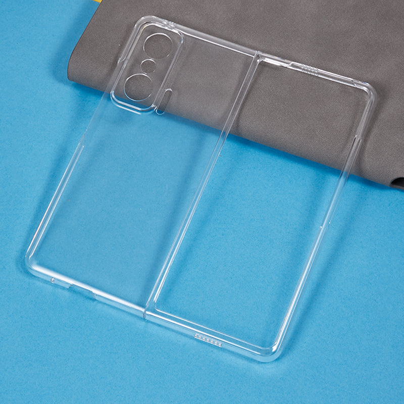 Hard PC Phone Case for Honor Magic V , Anti-scratch Transparent Folding Phone Cover