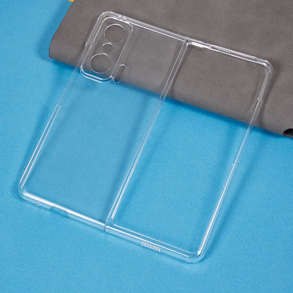 Hard PC Phone Case for Honor Magic V , Anti-scratch Transparent Folding Phone Cover