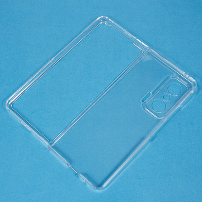 Hard PC Phone Case for Honor Magic V , Anti-scratch Transparent Folding Phone Cover