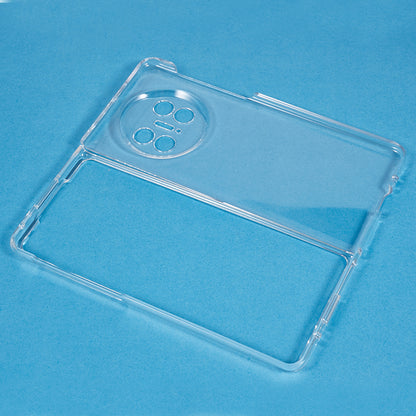 For Huawei Mate X3 5G Anti-scratch PC Phone Case Transparent Folding Phone Cover