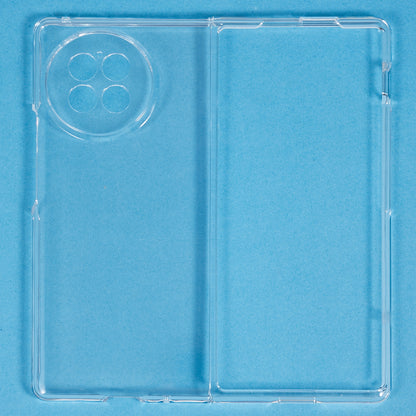 Transparent Phone Case for vivo X Fold2 , Scratch-resistant Folding Phone Hard PC Cover