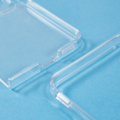 Transparent Phone Case for Oppo Find N2 5G , Scratch-resistant Hard PC Protective Phone Cover