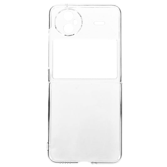 Transparent Phone Case for vivo X Flip , Anti-scratch Hard PC Smartphone Cover