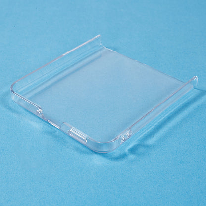 Clear PC Phone Case for Oppo Find N2 Flip 5G , Anti-scratch Two-Piece Design Phone Cover