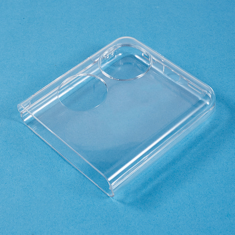 PC Folding Phone Case for Huawei P50 Pocket , Anti-scratch Crystal Clear Phone Cover