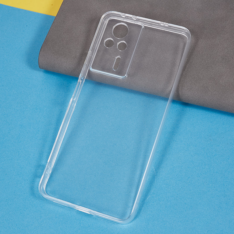 For Xiaomi Redmi K60E 5G Anti-drop Phone Case 1.5mm Thickened Clear TPU Phone Cover