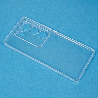 Clear TPU Case for vivo S17 5G , Ultra-Thin Precise Cutouts Protective Phone Cover