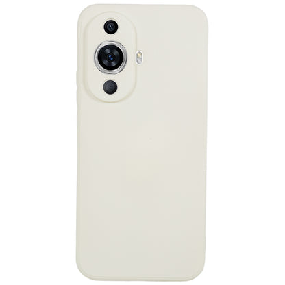 For Huawei nova 11 Pro / nova 11 Ultra TPU Phone Case Candy Color Fiber Lining Rubberized Phone Cover