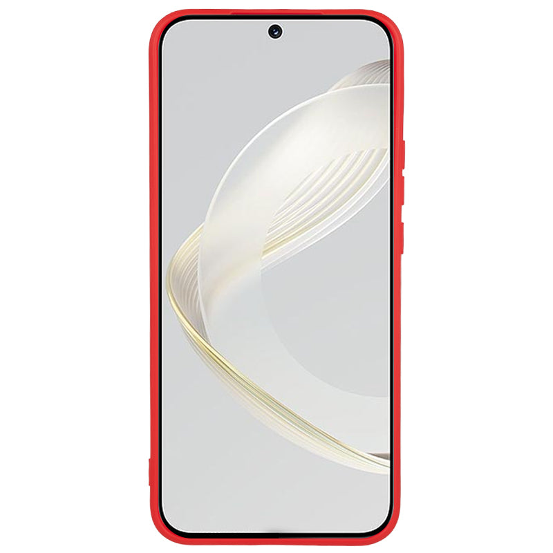 For Huawei nova 11 Pro / nova 11 Ultra TPU Phone Case Candy Color Fiber Lining Rubberized Phone Cover