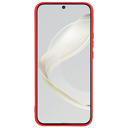 For Huawei nova 11 Pro / nova 11 Ultra TPU Phone Case Candy Color Fiber Lining Rubberized Phone Cover