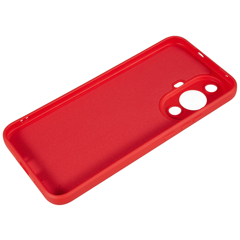 For Huawei nova 11 Pro / nova 11 Ultra TPU Phone Case Candy Color Fiber Lining Rubberized Phone Cover