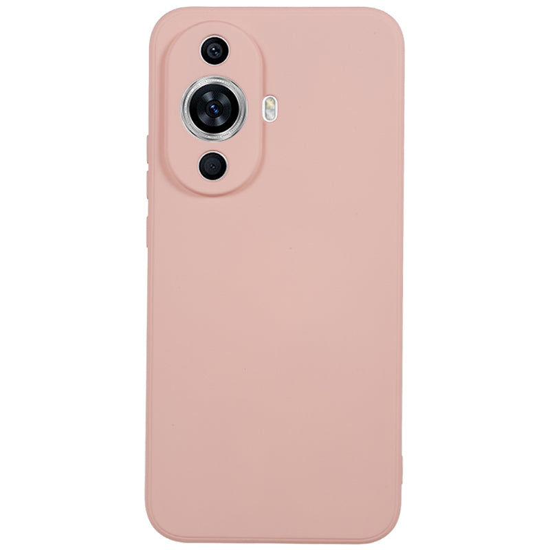 For Huawei nova 11 Pro / nova 11 Ultra TPU Phone Case Candy Color Fiber Lining Rubberized Phone Cover