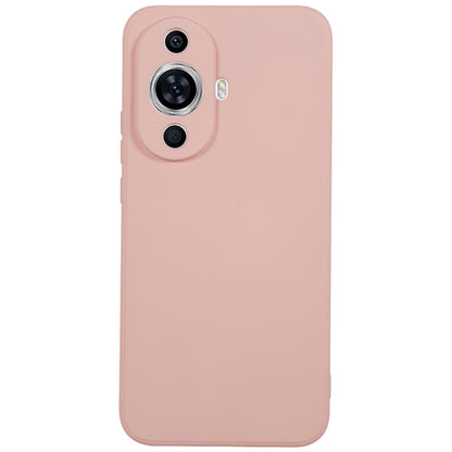 For Huawei nova 11 Pro / nova 11 Ultra TPU Phone Case Candy Color Fiber Lining Rubberized Phone Cover