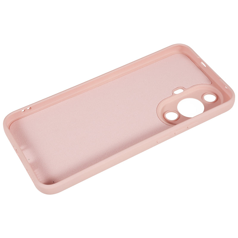 For Huawei nova 11 Pro / nova 11 Ultra TPU Phone Case Candy Color Fiber Lining Rubberized Phone Cover