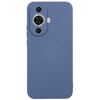 For Huawei nova 11 Pro / nova 11 Ultra TPU Phone Case Candy Color Fiber Lining Rubberized Phone Cover