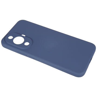 For Huawei nova 11 Pro / nova 11 Ultra TPU Phone Case Candy Color Fiber Lining Rubberized Phone Cover