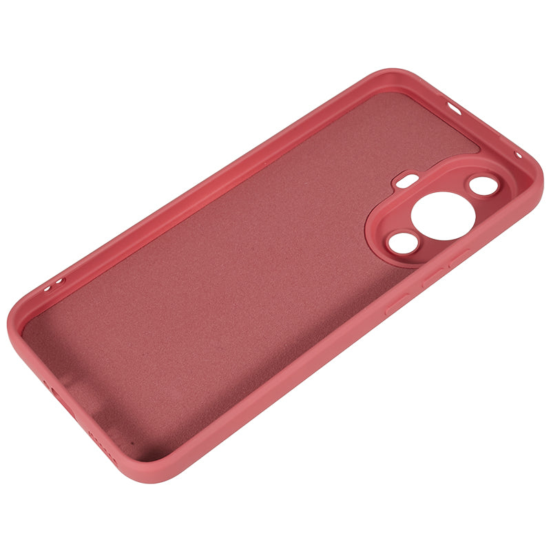 For Huawei nova 11 Pro / nova 11 Ultra TPU Phone Case Candy Color Fiber Lining Rubberized Phone Cover
