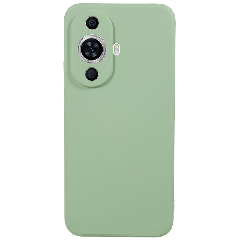 For Huawei nova 11 Pro / nova 11 Ultra TPU Phone Case Candy Color Fiber Lining Rubberized Phone Cover