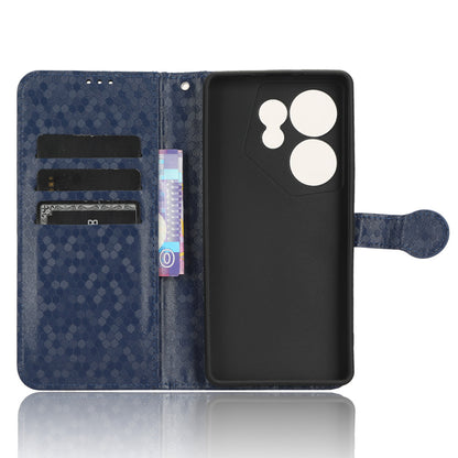 For Tecno Camon 20 Premier 5G PU Leather Wallet Case Dot Imprinted Phone Cover with Stand