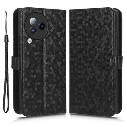 For Xiaomi Civi 3 5G Leather Phone Case Dot Imprinted Wallet Shockproof Stand Cover