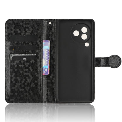 For Xiaomi Civi 3 5G Leather Phone Case Dot Imprinted Wallet Shockproof Stand Cover