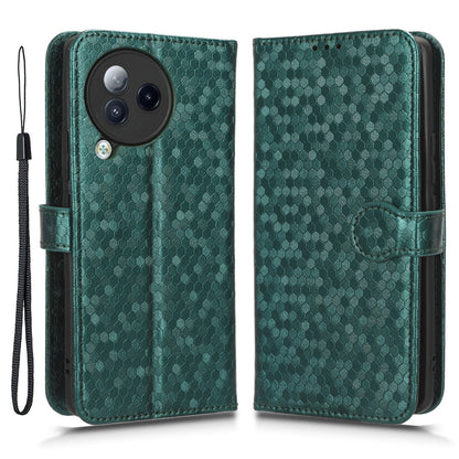 For Xiaomi Civi 3 5G Leather Phone Case Dot Imprinted Wallet Shockproof Stand Cover