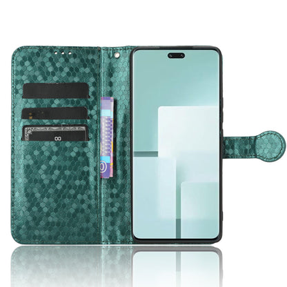 For Xiaomi Civi 3 5G Leather Phone Case Dot Imprinted Wallet Shockproof Stand Cover