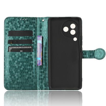 For Xiaomi Civi 3 5G Leather Phone Case Dot Imprinted Wallet Shockproof Stand Cover