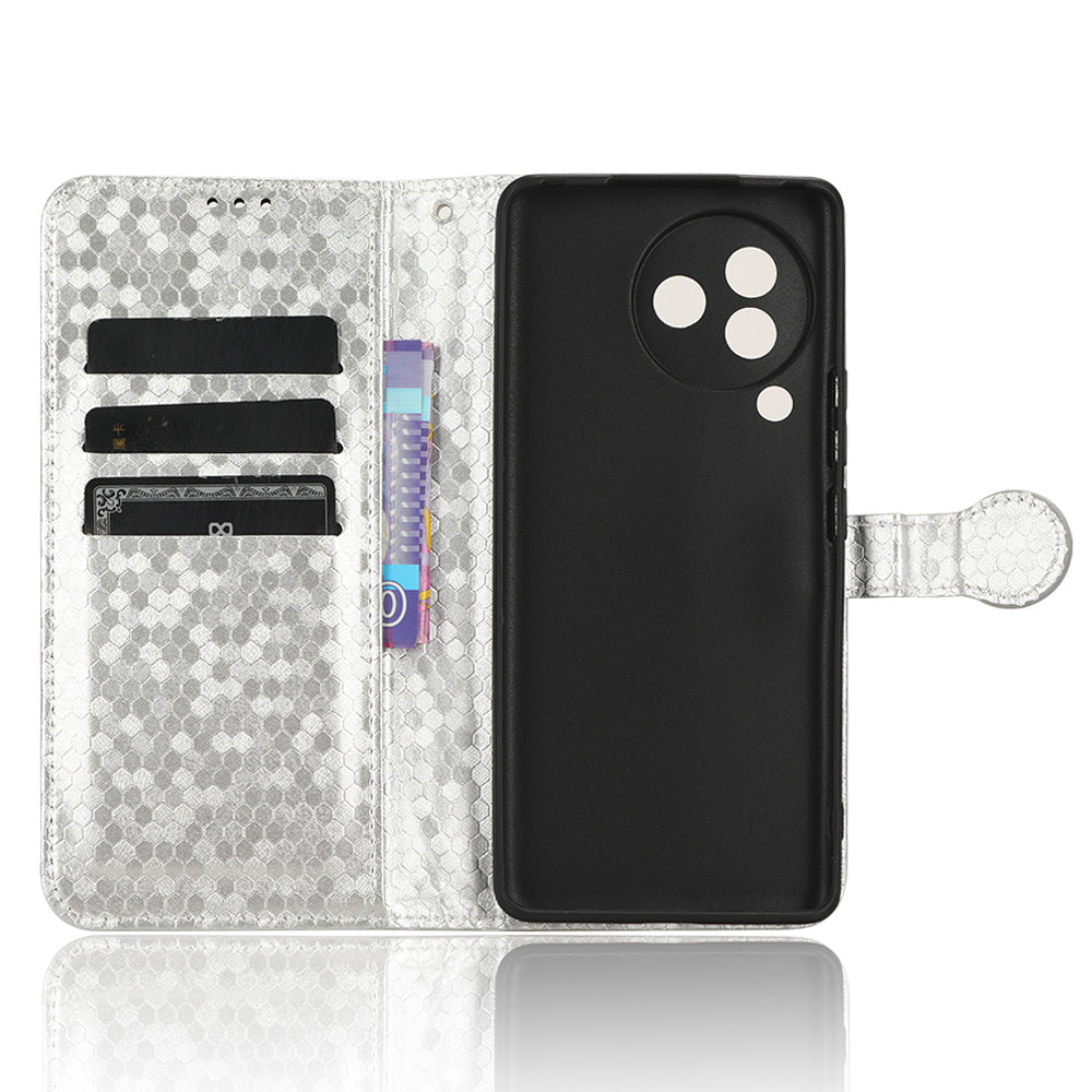 For Xiaomi Civi 3 5G Leather Phone Case Dot Imprinted Wallet Shockproof Stand Cover