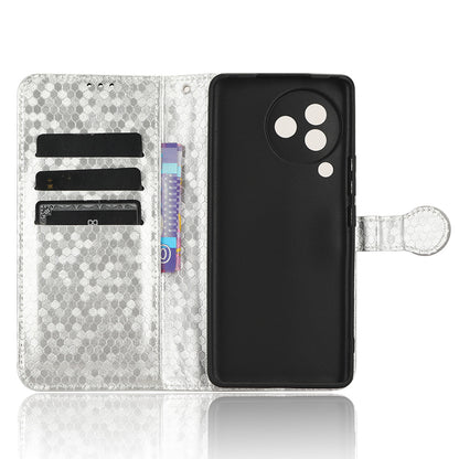 For Xiaomi Civi 3 5G Leather Phone Case Dot Imprinted Wallet Shockproof Stand Cover