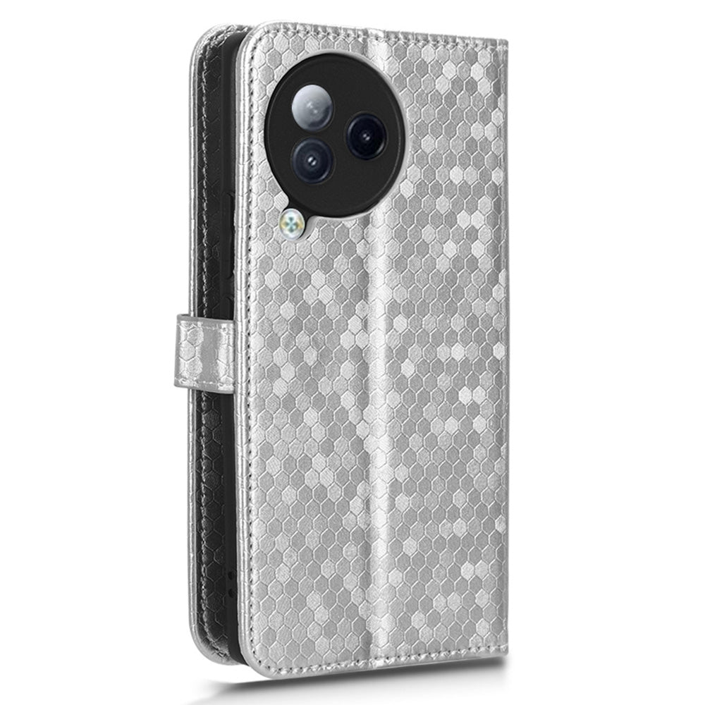 For Xiaomi Civi 3 5G Leather Phone Case Dot Imprinted Wallet Shockproof Stand Cover