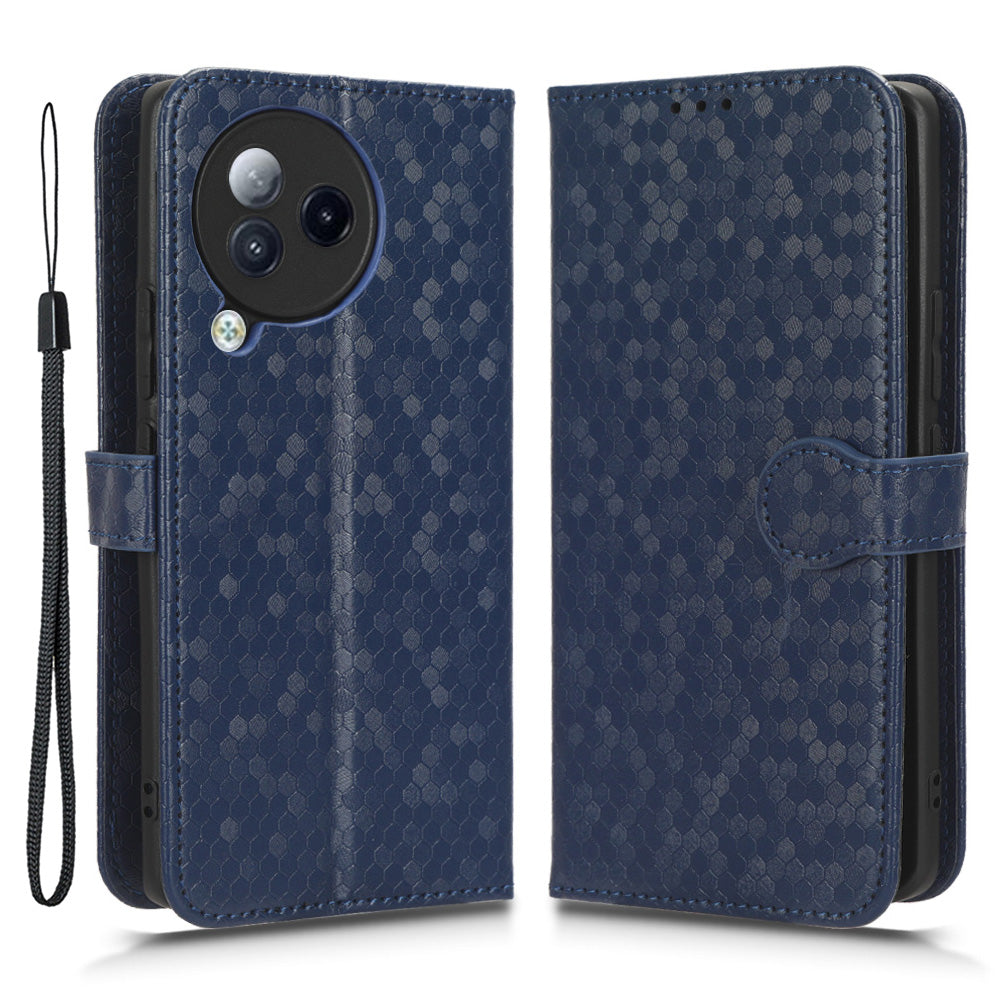 For Xiaomi Civi 3 5G Leather Phone Case Dot Imprinted Wallet Shockproof Stand Cover