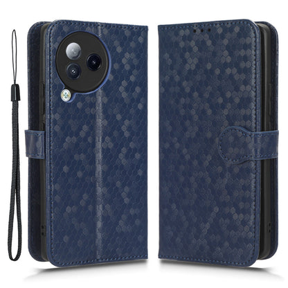 For Xiaomi Civi 3 5G Leather Phone Case Dot Imprinted Wallet Shockproof Stand Cover