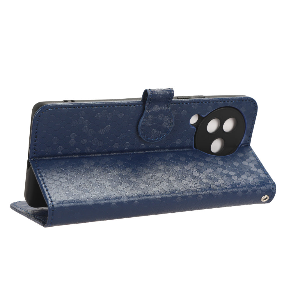 For Xiaomi Civi 3 5G Leather Phone Case Dot Imprinted Wallet Shockproof Stand Cover