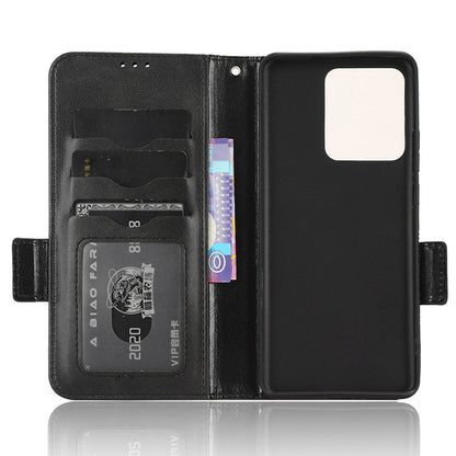 Phone Cover for Motorola Edge 40 5G Imprinted Triangle PU Leather Stand Wallet Case