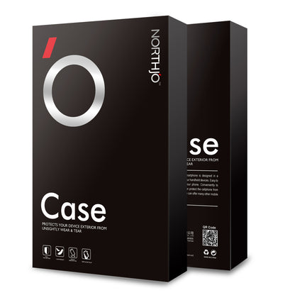 NORTHJO For iPhone 14 Pro Max Aluminum Alloy Frame+Tempered Glass Back Cover Buckle Installation Protective Phone Case