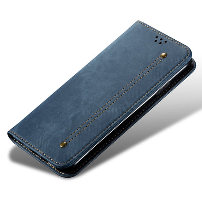 For Huawei Nova 11i / Maimang 20 / Enjoy 60 Pro PU Leather Case Stand Wallet Jeans Cloth Texture Phone Cover