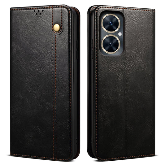 For Huawei Nova 11i / Maimang 20 / Enjoy 60 Pro Wallet Phone Cover Waxy Crazy Horse Texture PU Leather Stand Case