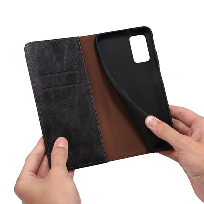 For Huawei Nova 11i / Maimang 20 / Enjoy 60 Pro Wallet Phone Cover Waxy Crazy Horse Texture PU Leather Stand Case