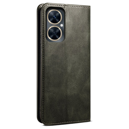 For Huawei Nova 11i / Maimang 20 / Enjoy 60 Pro Wallet Phone Cover Waxy Crazy Horse Texture PU Leather Stand Case