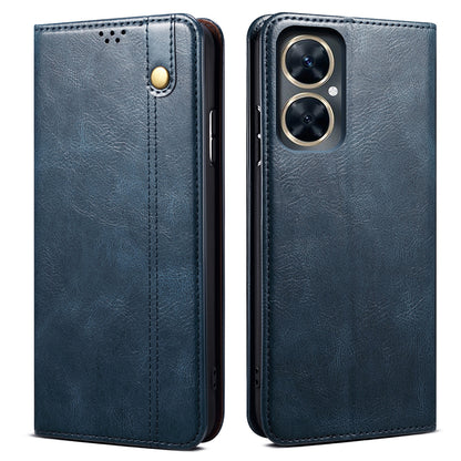 For Huawei Nova 11i / Maimang 20 / Enjoy 60 Pro Wallet Phone Cover Waxy Crazy Horse Texture PU Leather Stand Case
