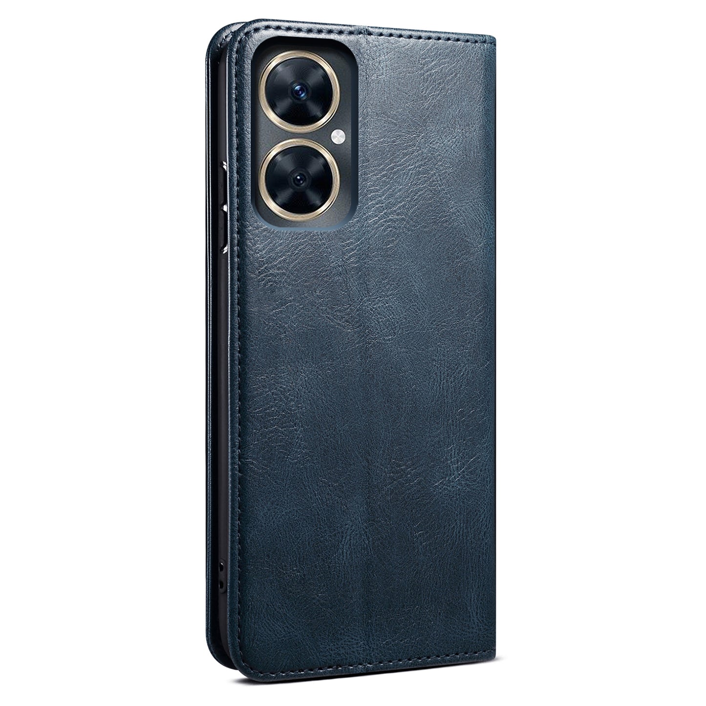 For Huawei Nova 11i / Maimang 20 / Enjoy 60 Pro Wallet Phone Cover Waxy Crazy Horse Texture PU Leather Stand Case