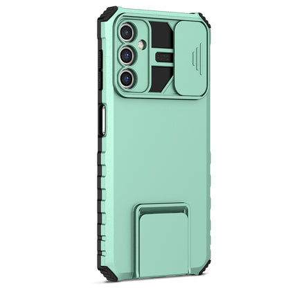 For Samsung Galaxy A14 5G Kickstand Phone Case Slide Camera Protection PC + TPU Cover