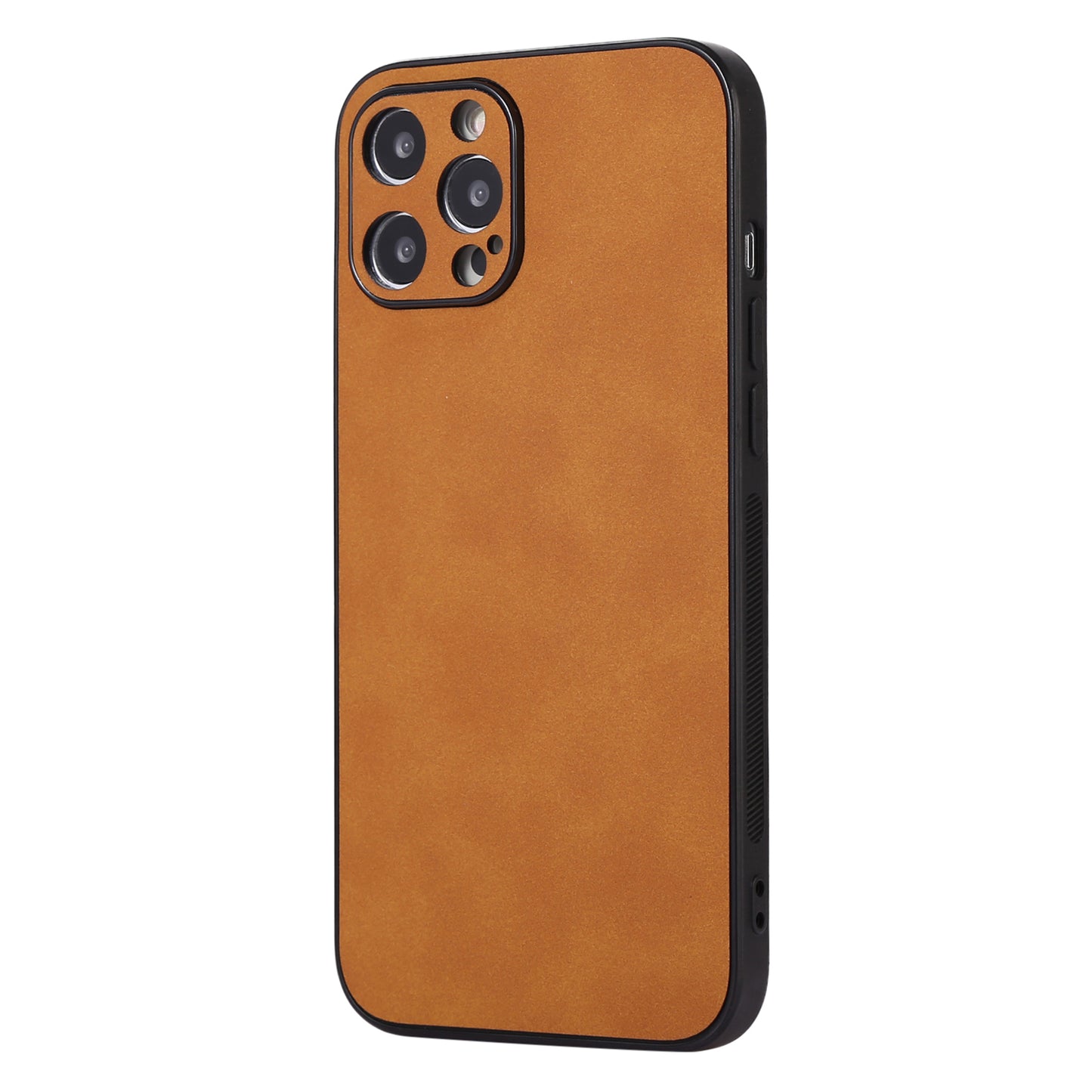 For iPhone 14 Pro Scratch Resistant Phone Cover PU Leather Coated TPU Case