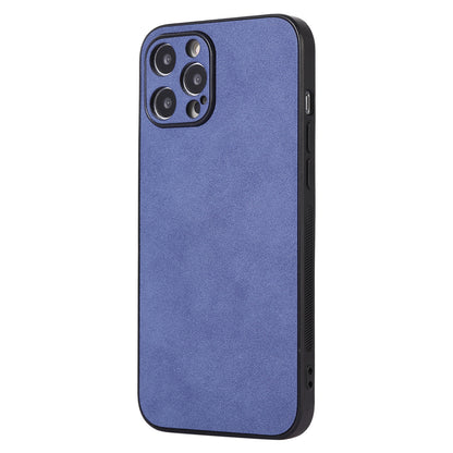 For iPhone 14 Pro Scratch Resistant Phone Cover PU Leather Coated TPU Case