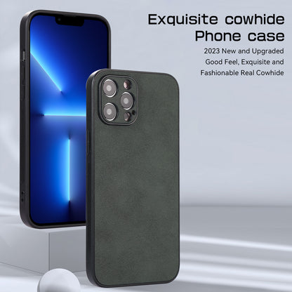 Phone Cover for iPhone 13 Pro Max 6.7 inch PU Leather Coated TPU Protective Case