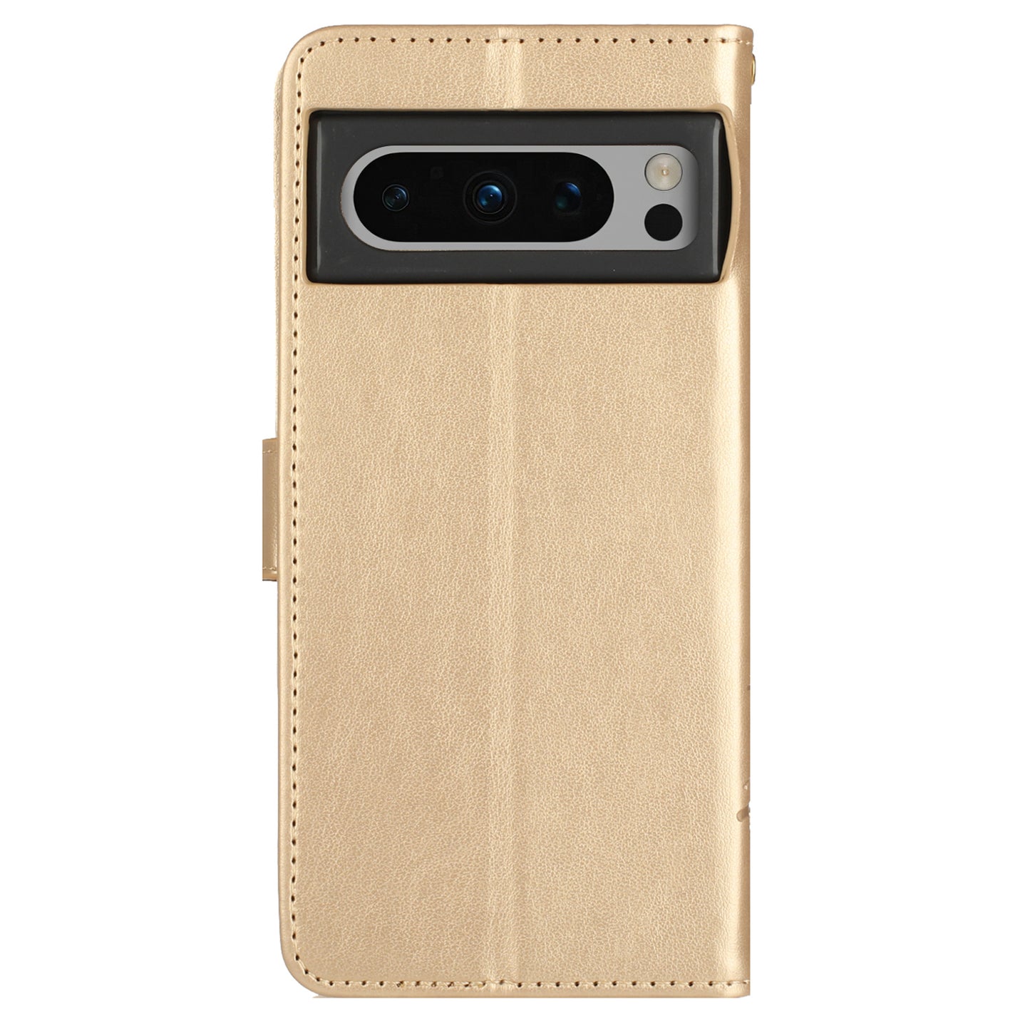 For Google Pixel 8 Pro Imprinted Butterfly Pattern Phone Shell Wallet Stand PU Leather Phone Cover Case