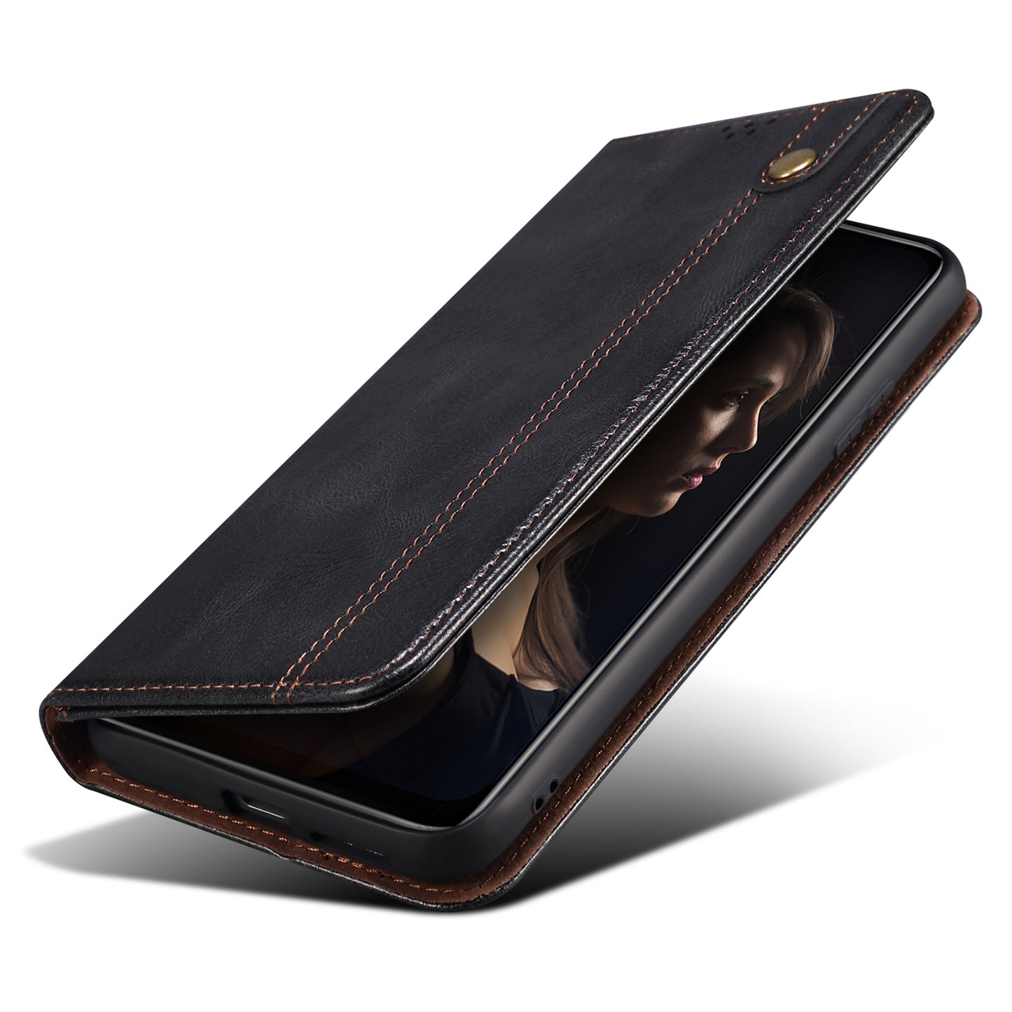 For Xiaomi 13 Lite / Civi 2 5G PU Leather Phone Wallet Case Waxy Crazy Horse Texture Stand Cover