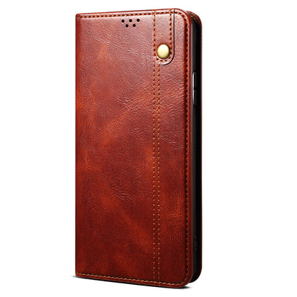 For Xiaomi 13 Lite / Civi 2 5G PU Leather Phone Wallet Case Waxy Crazy Horse Texture Stand Cover
