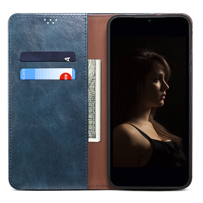 For Xiaomi 13 Lite / Civi 2 5G PU Leather Phone Wallet Case Waxy Crazy Horse Texture Stand Cover